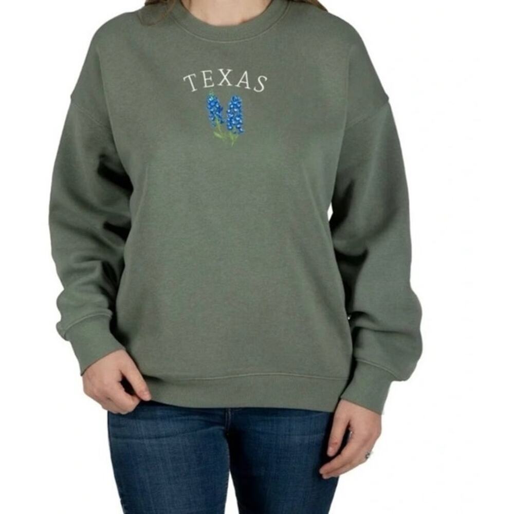 State of Mine Texas Bluebonnet Sweatshirt Small